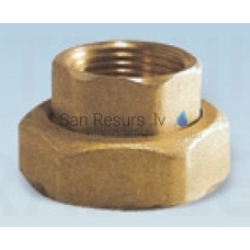 Brass connection with screw for circulation pumps F1 1/4”x2”F
