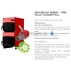 BURNIT solid fuel boiler with pellet burner WBS PELL 35
