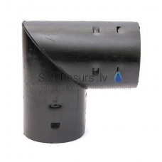 Drainage bend 90* 128x128, for pipe 128/113