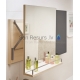 CERSANIT mirror with shelf SMART 50