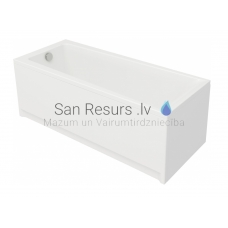 CERSANIT rectangular acrylic bathtub LORENA 140x70