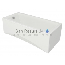 CERSANIT rectangular acrylic bathtub VIRGO 140x75