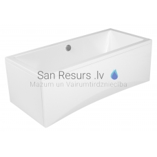 CERSANIT rectangular acrylic bathtub INTRO 140x75