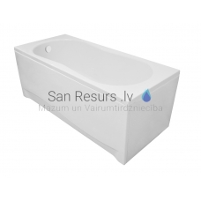 CERSANIT stačiakampė akrilinė vonia NIKE 140x70