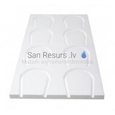 Danfoss (SpeedUp) header panel 250x500x30mm, 125mm EZ