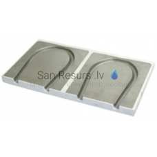 Danfoss (SpeedUp) header panel with aluminum 250x500x30mm, 125mm EZ