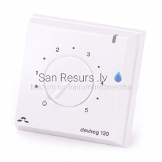 DEVI thermostat DEVIreg 130 5-45°C 15A with floor sensor