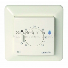 DEVI thermostat DEVIreg 531 +5°C-+35°C 15A