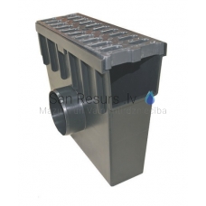 Bielbet channel with plastic grid 330x130x280mm
