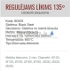 Chimney adjustable bend 135° DN180