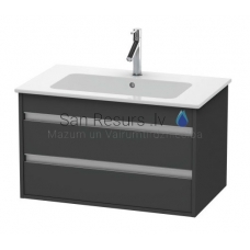 Duravit cabinet with sink Ketho  820x475 (matte graphite)