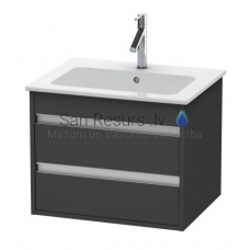 Duravit cabinet with sink Ketho  600x475 (matte graphite)