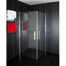 Shower enclosure-angle DUSCHY Transparent 100x190 cm