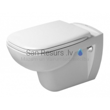 Duravit WC piekaramais tualetes pods D-Code ar Soft Close vāku, 355x545 mm, balts