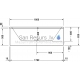 Duravit bath Starck, 1800x900 mm, built-in or with panels, 2 backrests, white acrylic