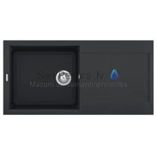 ELLECI кухонная раковина из каменной массы EASY 480 Antracite 100x50 см