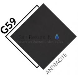 ELLECI stone mass sinks ANTRACITE