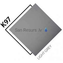 ELLECI stone mass sinks LIGHT GREY