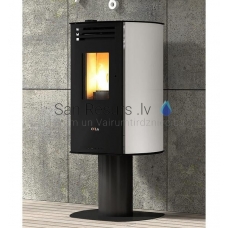 Cola air-heated pellet fireplace Vision Hermetica 7kW