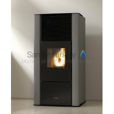Cola pellet fireplace with central heating Energyca