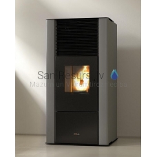 Cola pellet fireplace with central heating Energyca 30