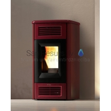 Cola pellet fireplace with central heating Termo Perla Plus