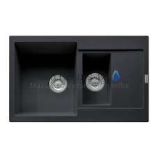 FRANKE stone mass kitchen sink MARIS Onikss 78x50 cm