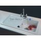 FRANKE ceramic kitchen sink SINGLE White glossy 86x43.5 cm