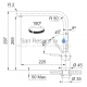 FRANKE кухонный смеситель (Нержавеющая сталь) ATLAS NEO