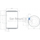 GORENJE GB  50 OR liter electric water heater (universal connection)