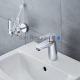 GROHE смеситель для раковины с pop-up BauEdge M