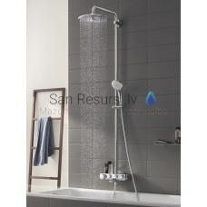 GROHE shower system with thermostat SmartControl EUPHORIA MONO 260