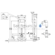 Gustavsberg Triamont XS + Nautic pakabinamas tualetas su klozeto dangčiu