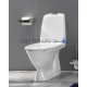 Gustavsberg WC tualetas 1510 Nautic Hygienic Flush 4l (horizontalus pajungimas) be klozeto dangčio