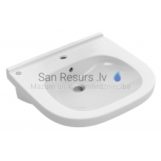 Gustavsberg sink Care 4G19-60 610x550 (with overflow)