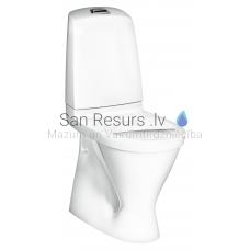 Gustavsberg WC tualetas 1546 Nautic Hygienic Flush 2/4l (vertikalus pajungimas) be klozeto dangčio