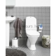 Gustavsberg WC tualetas 3510 Nordic3 3/6l (horizontalus pajungimas) su standartiniu klozeto dangčiu