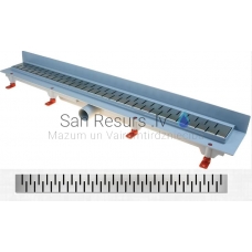 HACO wall-mounted linear drainage PLZS 650 MM medium mat