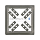 HACO Metalinės revizinės durelės NVD 200 x 250