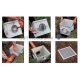 HAURATON Plastic yard guly with steel grating 30x30cm