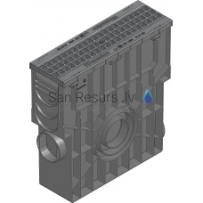 Debris receiver Hauraton RECYFIX PRO 100 with GUGI mesh grid