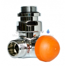 HERZ DE LUXE thermostatic valve TS-3 3D, right 1/2' M22x1.5 (chrome)