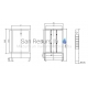 HERZ manifold cabinet, built in (depth 80-110 mm)  300 mm