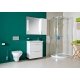 Tigo vanity unit for washbasin, 2 drawers