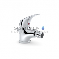 Talas single-lever bidet faucet, automatic outlet, chromed