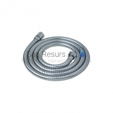 Deep shower hose 2 m, brass with double-lock, chromed
