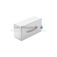 Generic kleenex box, polished stainless steel