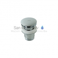 Washbasin waste valve click-clack, chromed