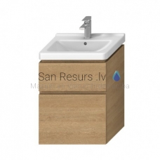 Bathroom vanity unit CUBITO-N 55, without washbasin, chaoa, two drawers