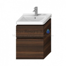 Bathroom vanity unit CUBITO-N 55, without washbasin, wenge, two drawers